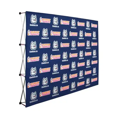 Pop-up banner display structure, 2.25 x 1.5 m